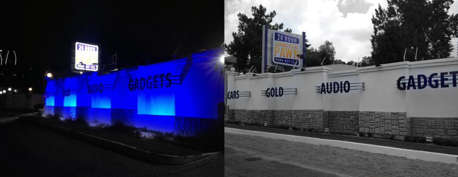 Signage solutions for day and night